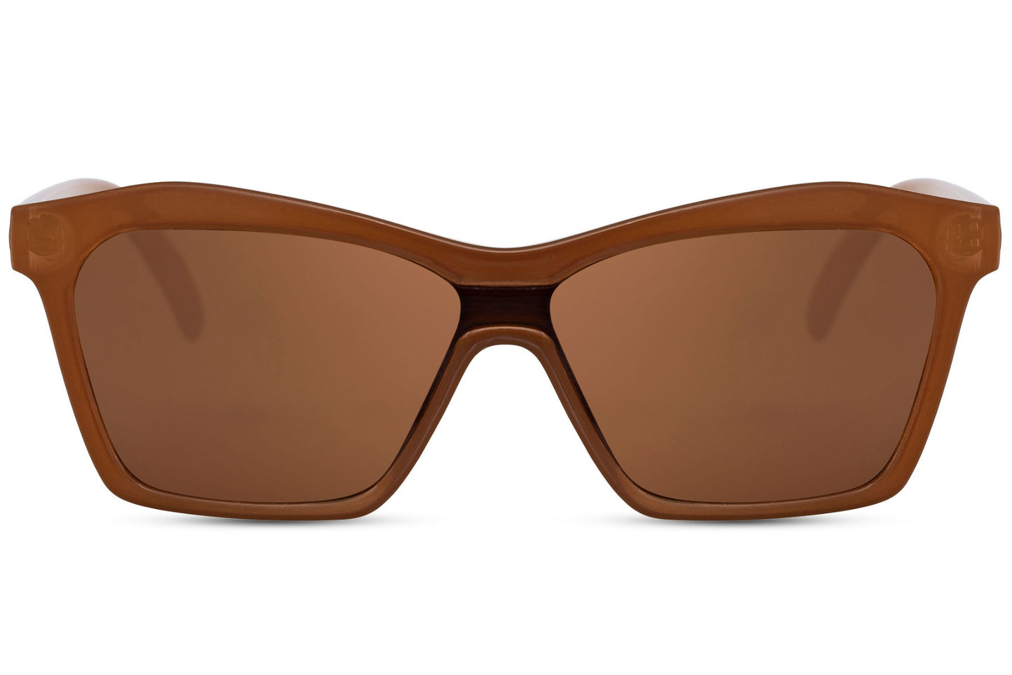 Black Geometric Frame Sunglasses