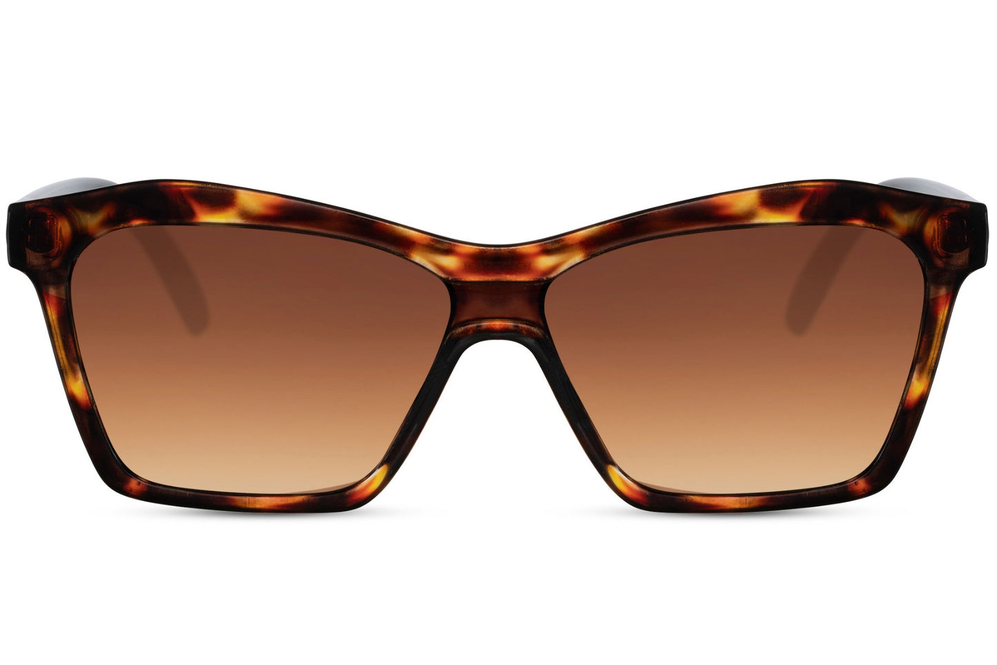 Black Geometric Frame Sunglasses