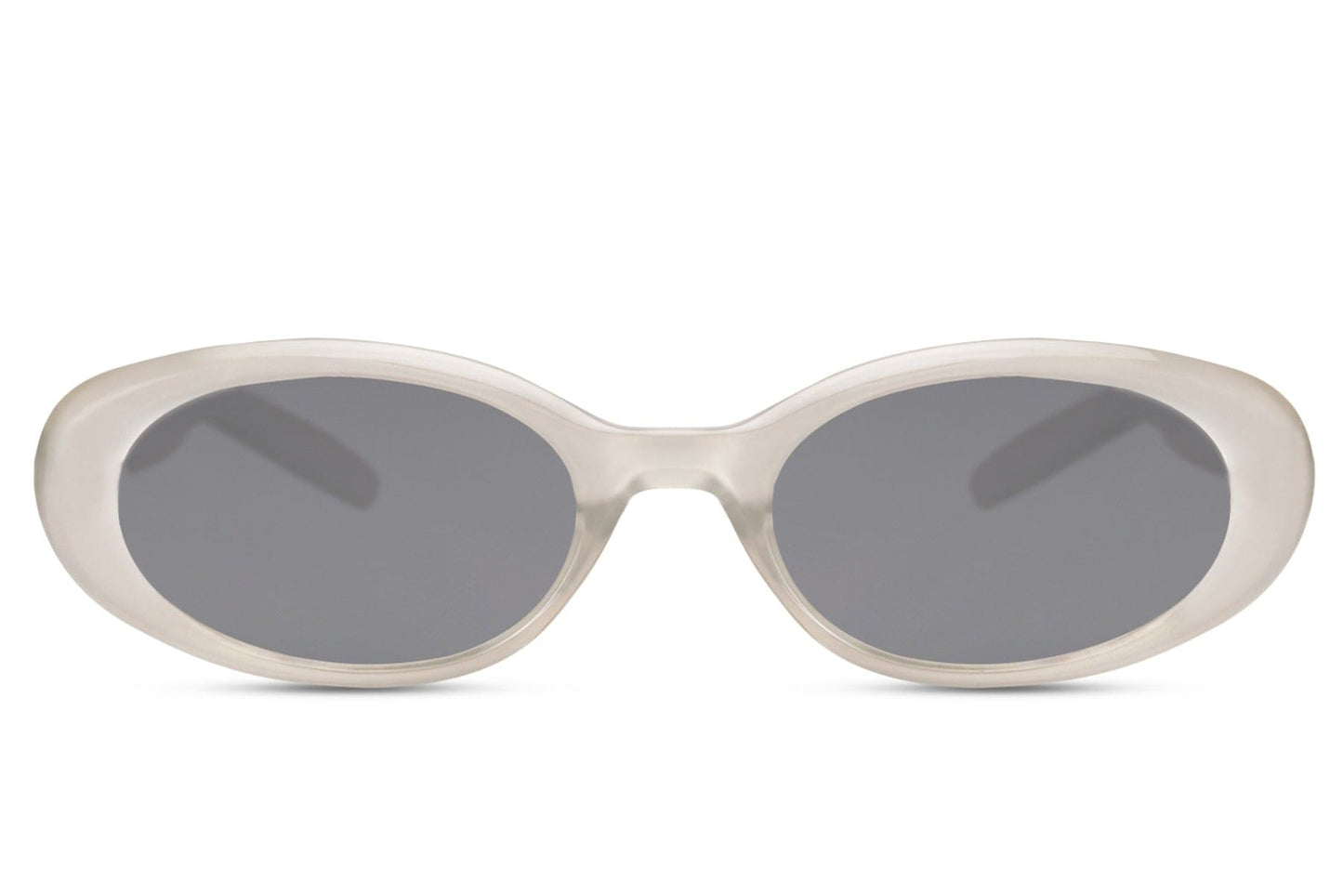 Black Frame Round Sunglasses