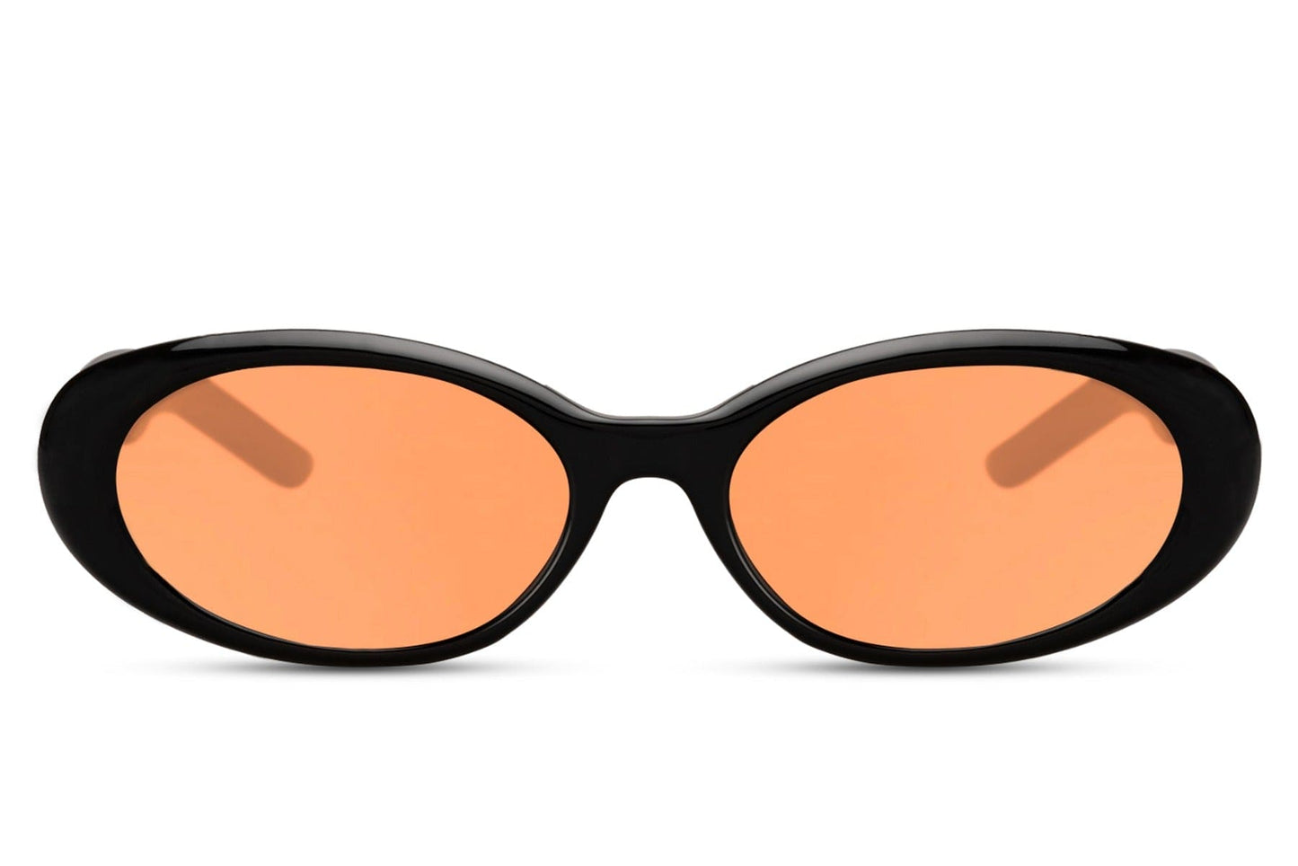 Black Frame Round Sunglasses