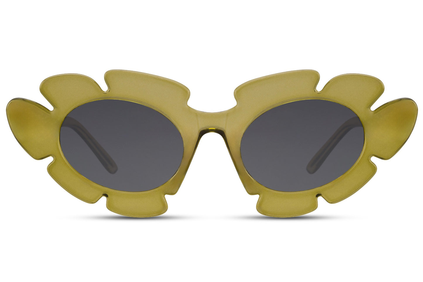 Eco Leaf Shaped Party Sunglasses
