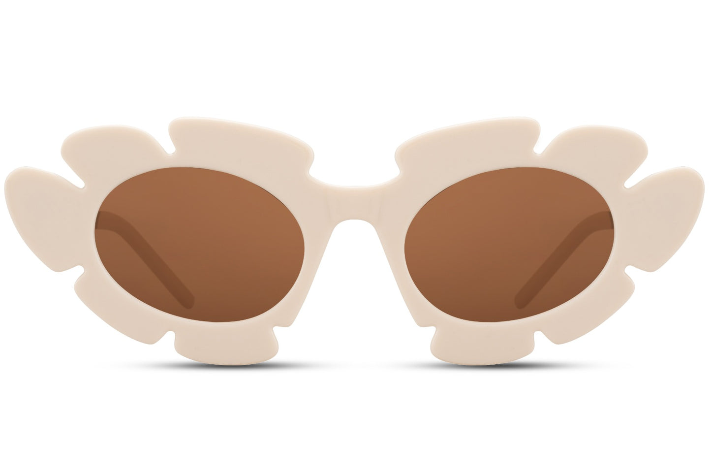 Eco Leaf Shaped Party Sunglasses