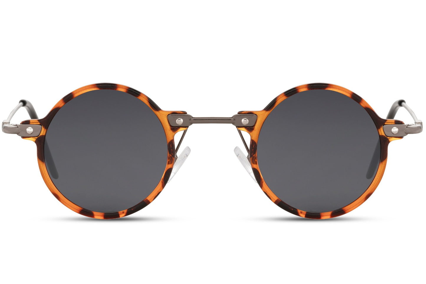 Brown Round Party Sunglasses