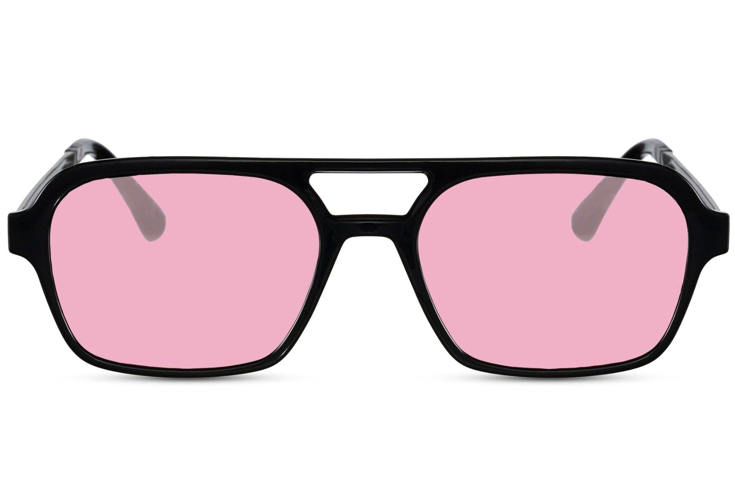 Retro Tinted Black Frame Shades