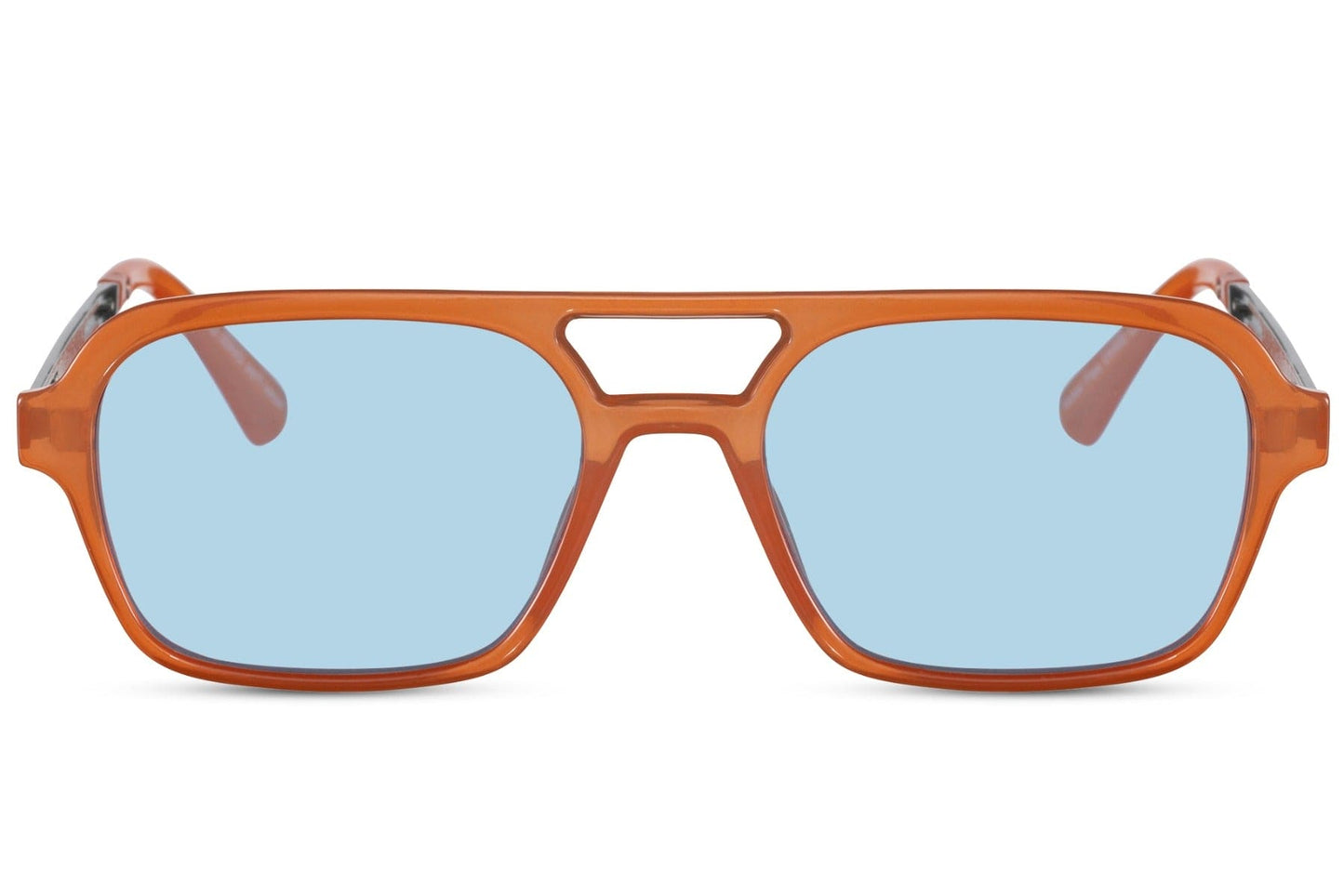 Retro Tinted Black Frame Shades