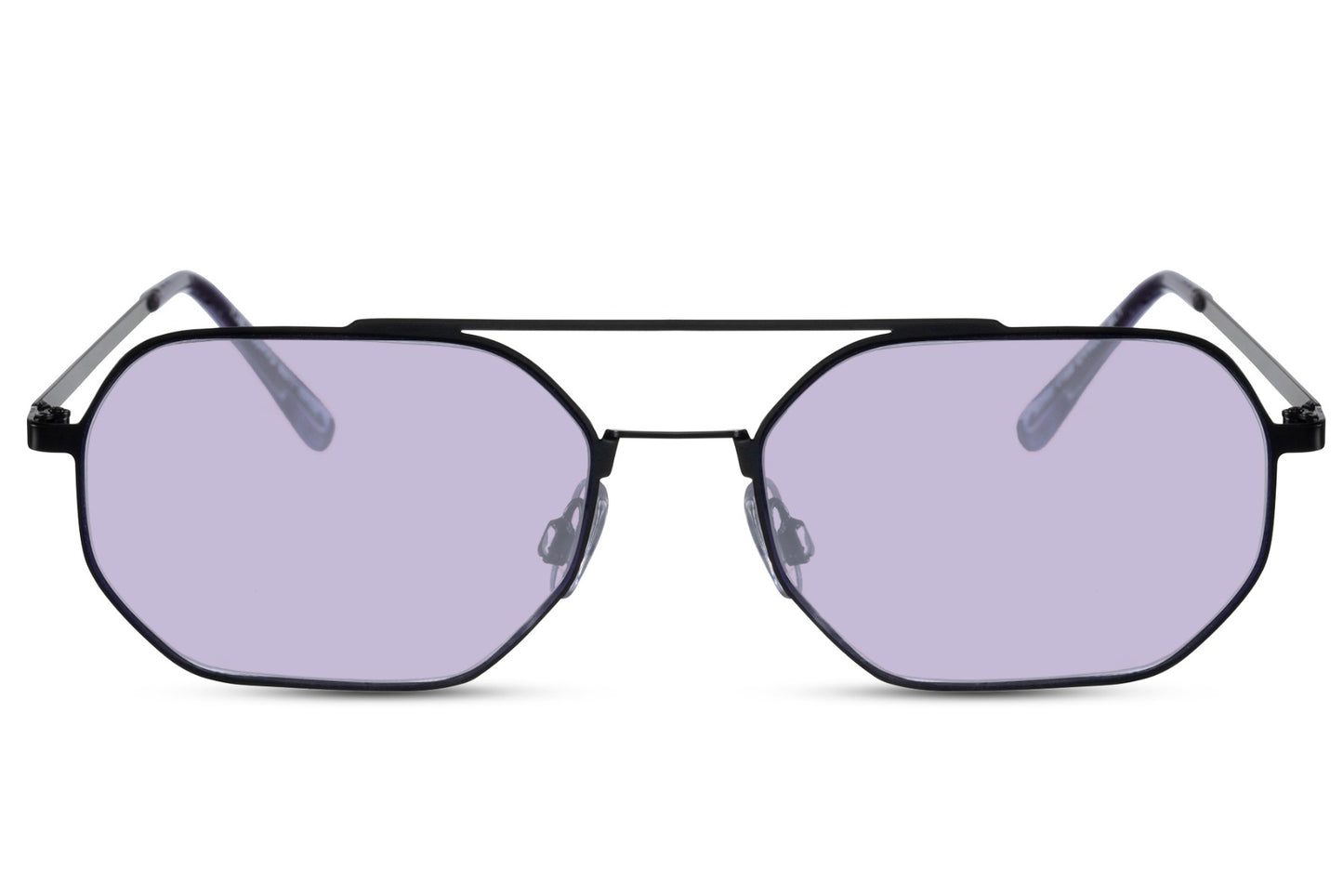 Metal Frame Geometric Sunglasses