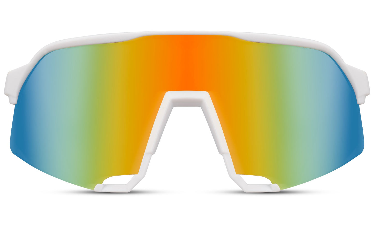 Blue Mirrored Sunglasses