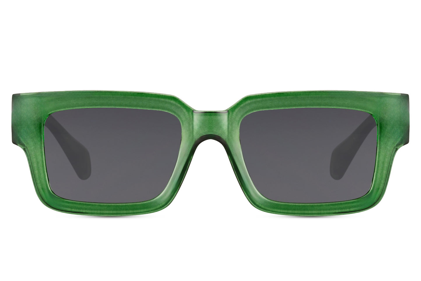 Black Rectangular Frame Sunglasses
