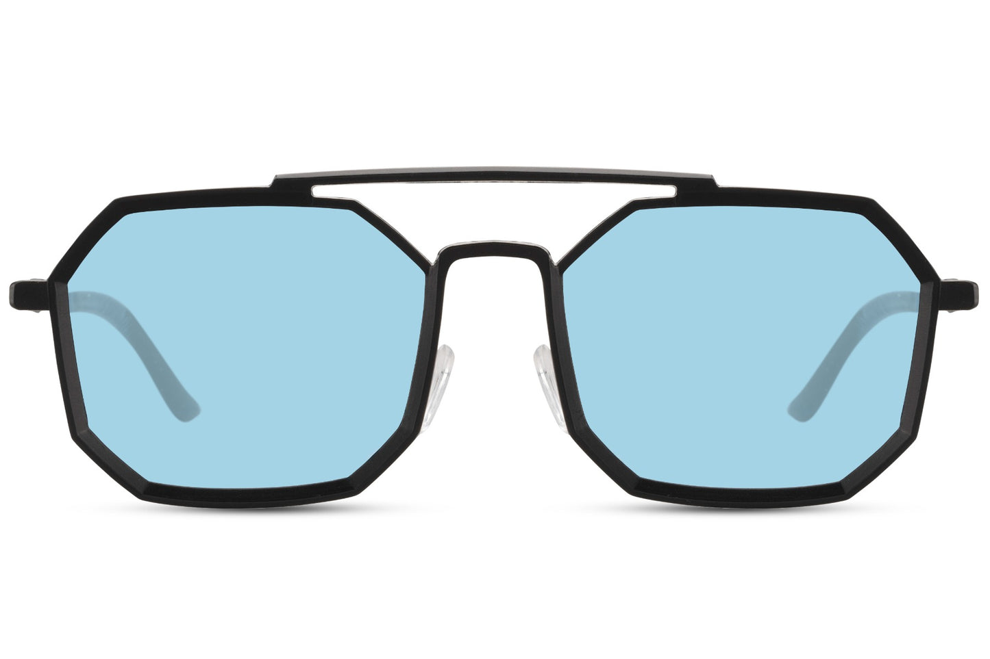 Unisex Geometric Frame Sunglasses