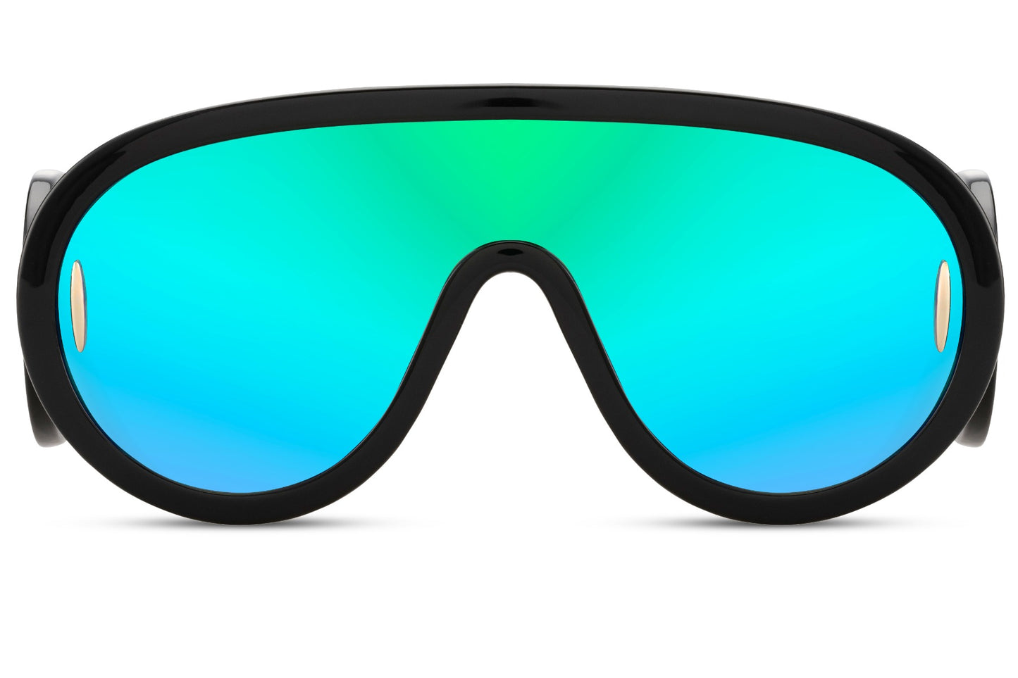 Jet Black Sports Sunglasses