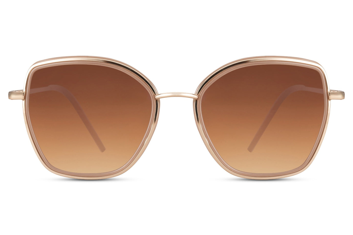 Brown Oversized Sunglasses