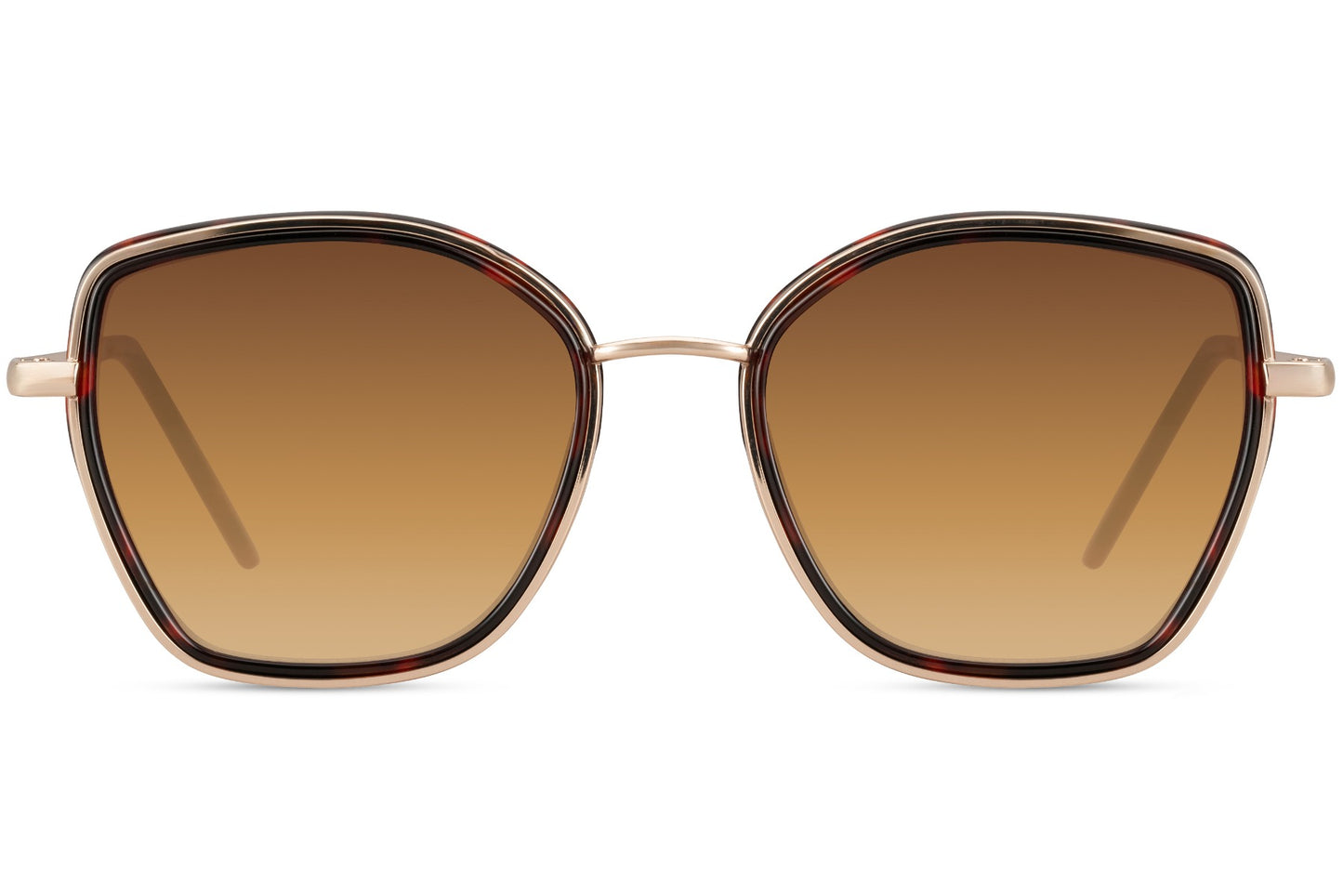 Brown Oversized Sunglasses