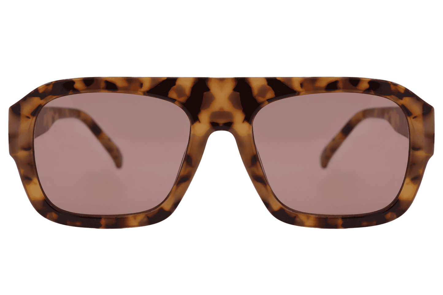 Brown Square Sunglasses