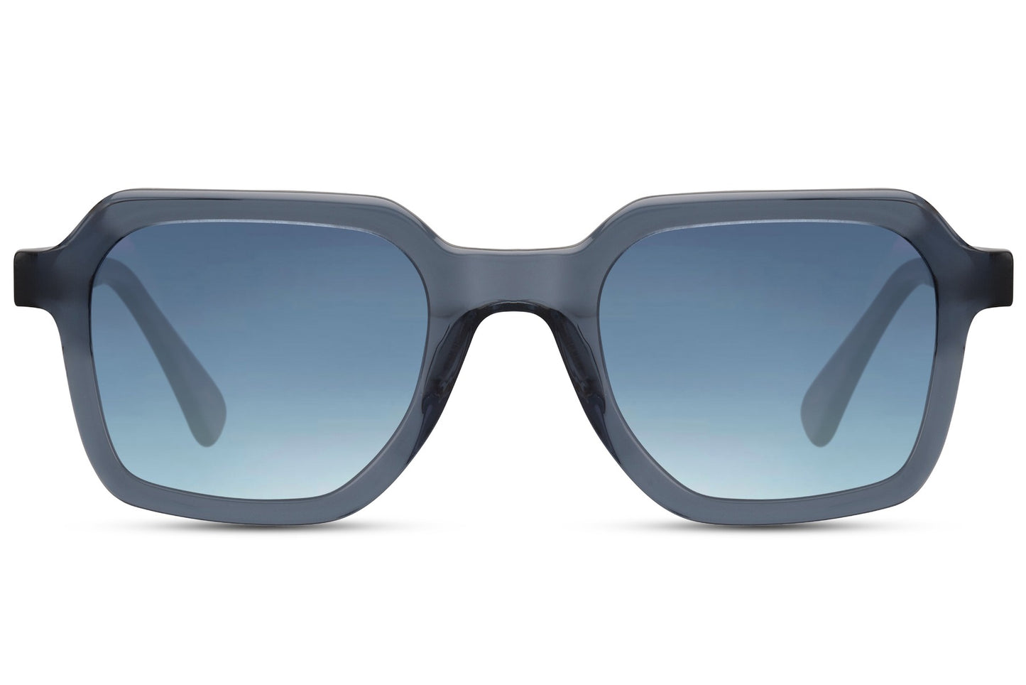 Polarized Geometric Frame Sunglasses