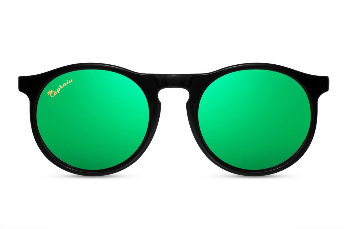 Green Mirrored Sunglass