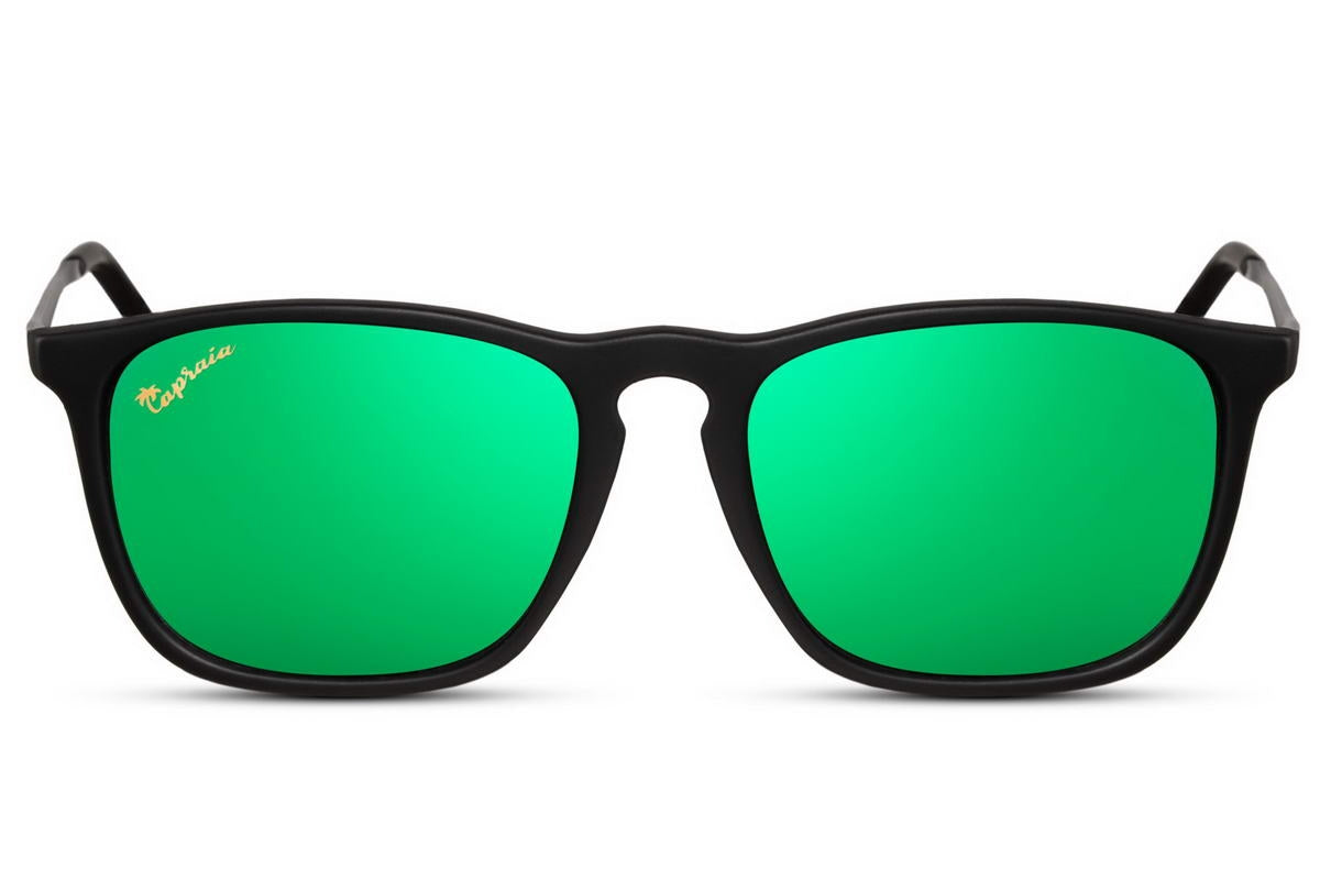 Green Mirrored Sunglass