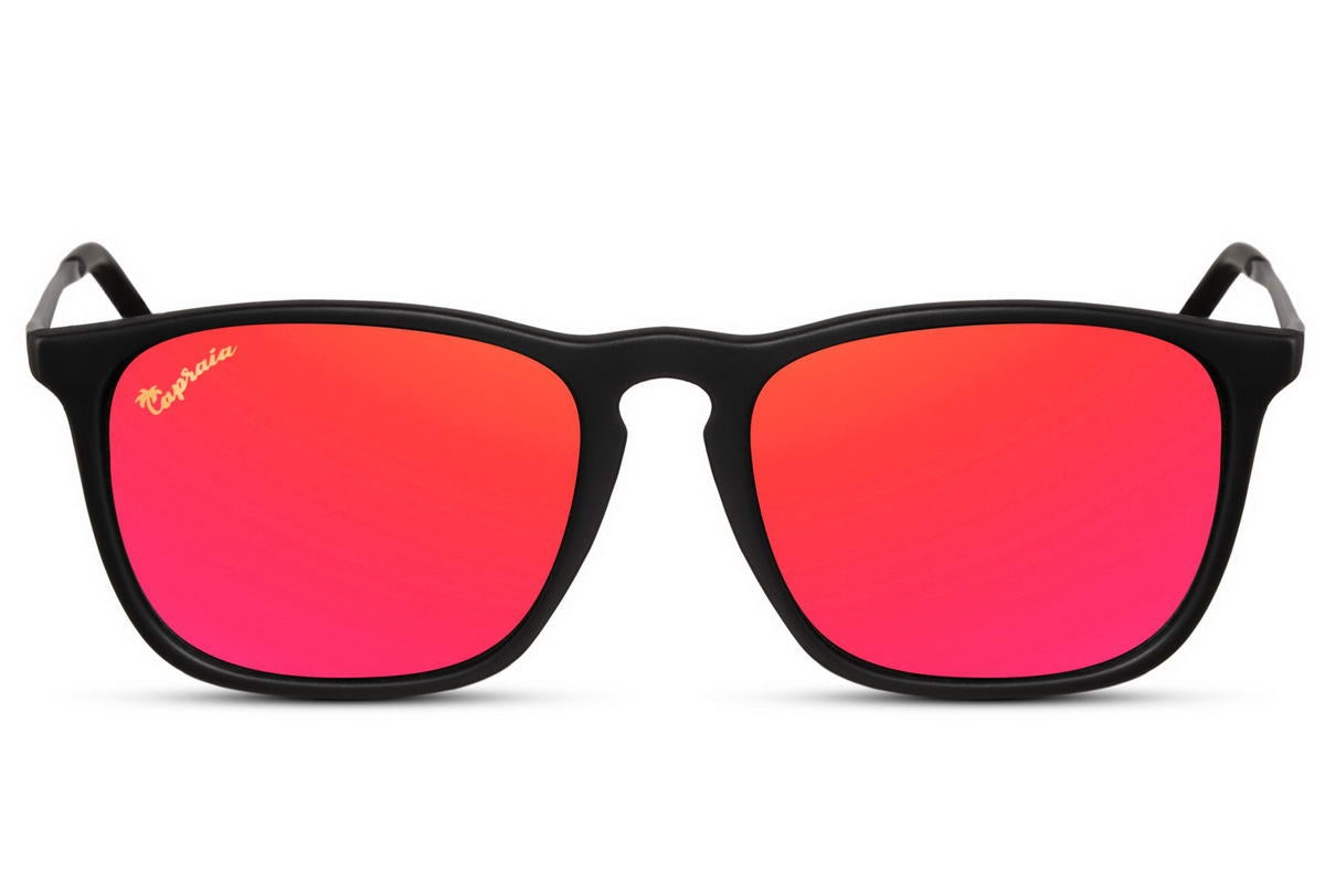 Red Mirrored Sunglass