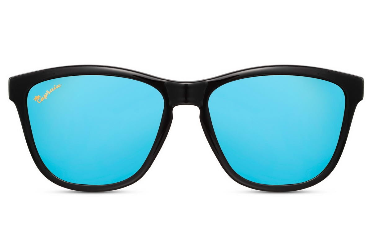 Blue Mirrored Sunglasses