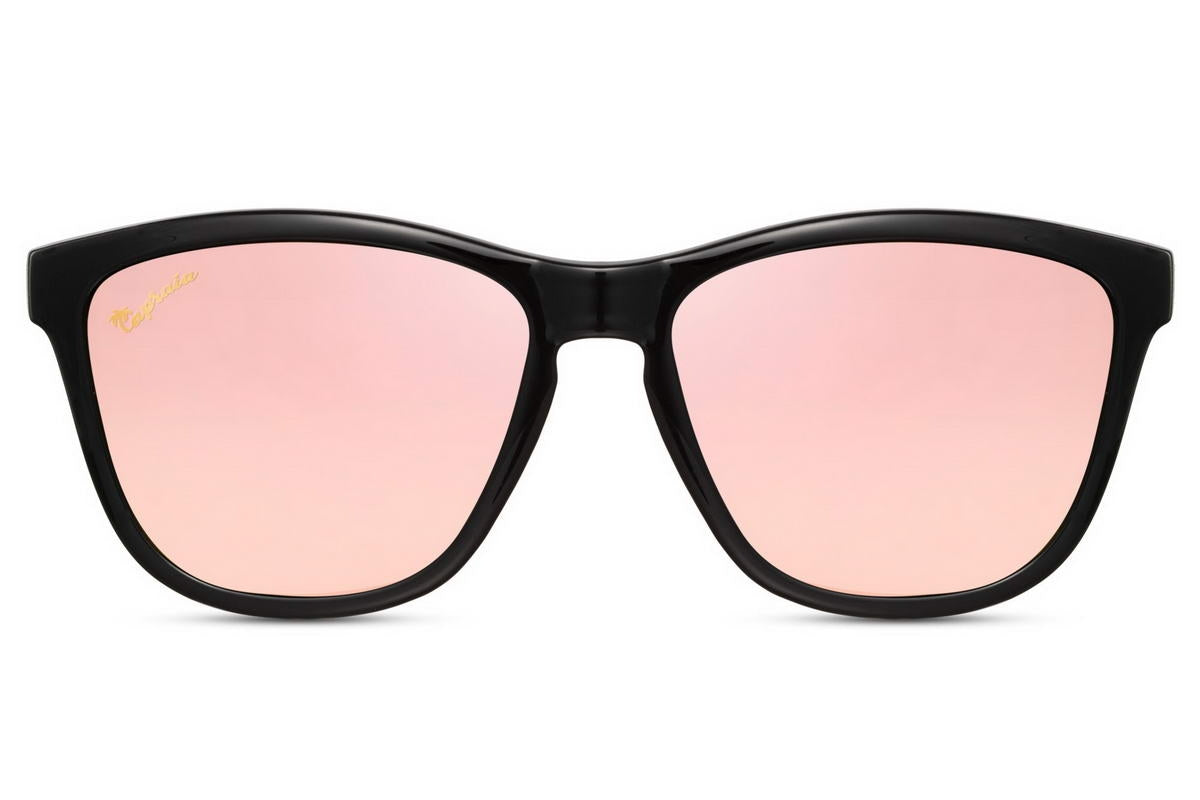 Pink Mirrored Wayfarer Sunglass