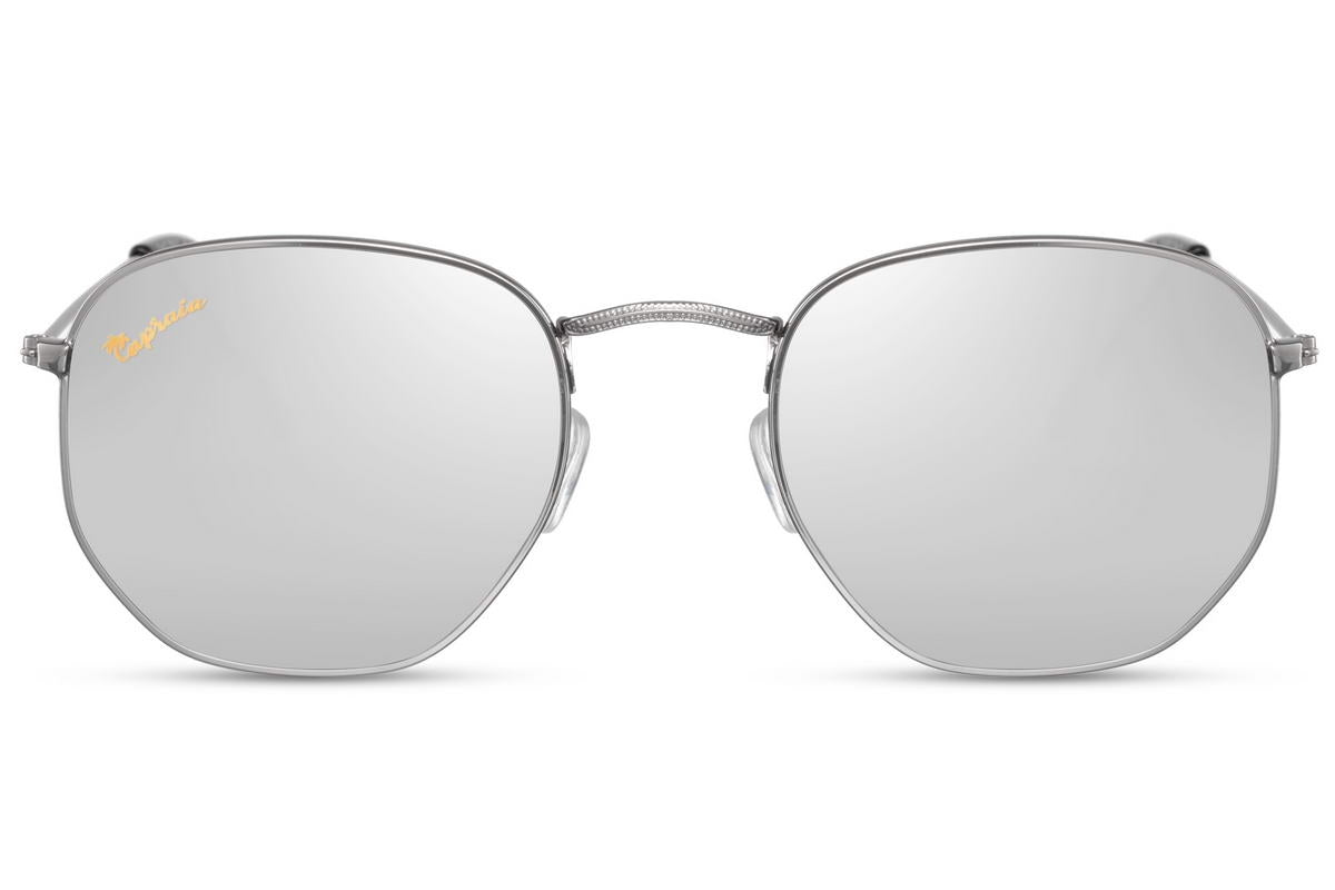 Silver Mirrored Sunglass