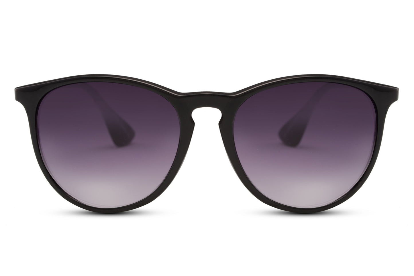 Milan round tinted sunglasses black metal polycarbonate frame dark smoke lens durable compact 100% UV400 protection men women travel-ready Italian inspired timeless summer city beach free UK Europe delivery Sunglass Station