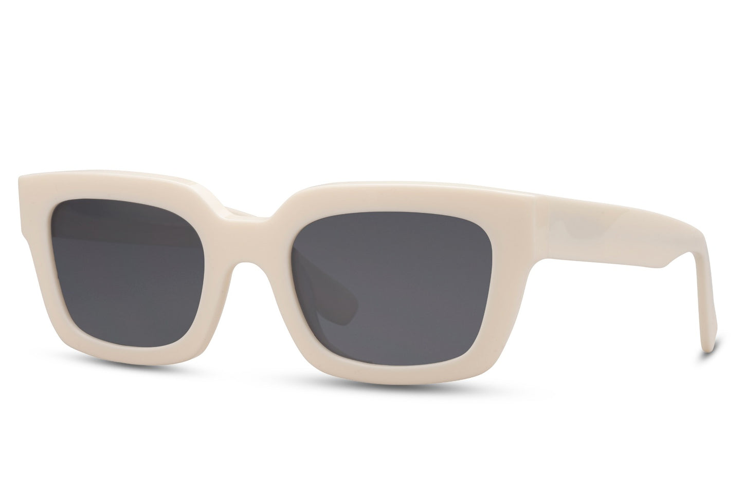 White Wayfarer Sunglass