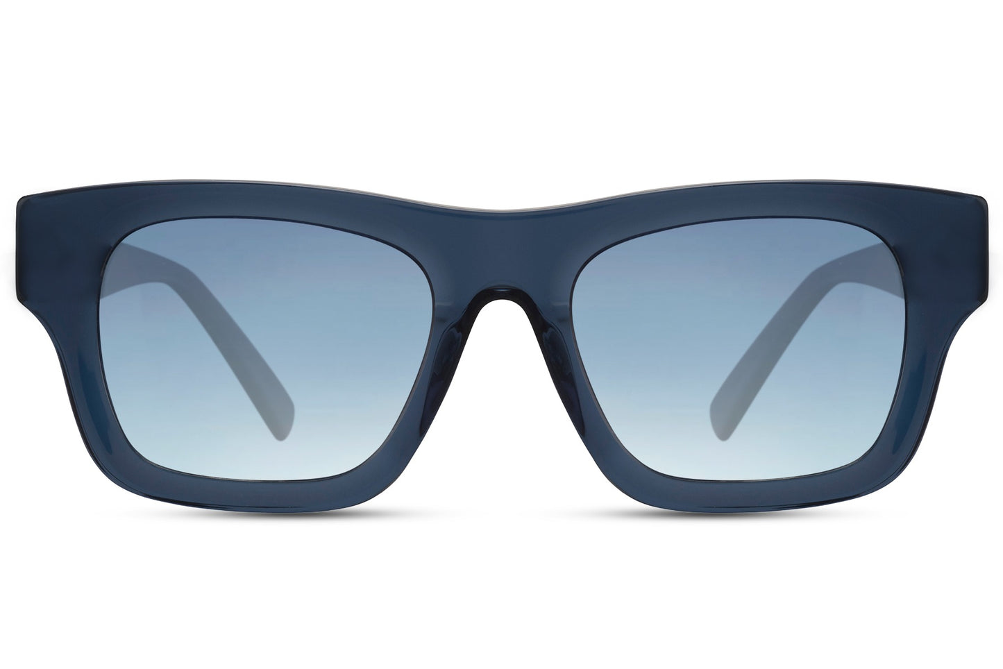 Blaue Wayfarer Sonnenbrille