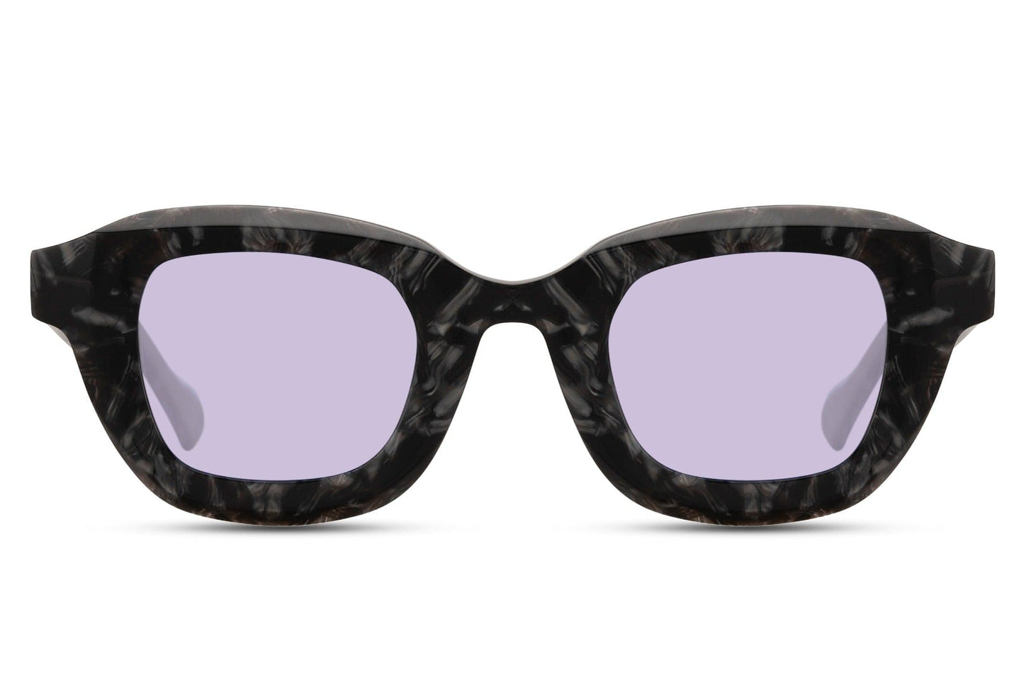 Bold Black Frames Square Sunglasses