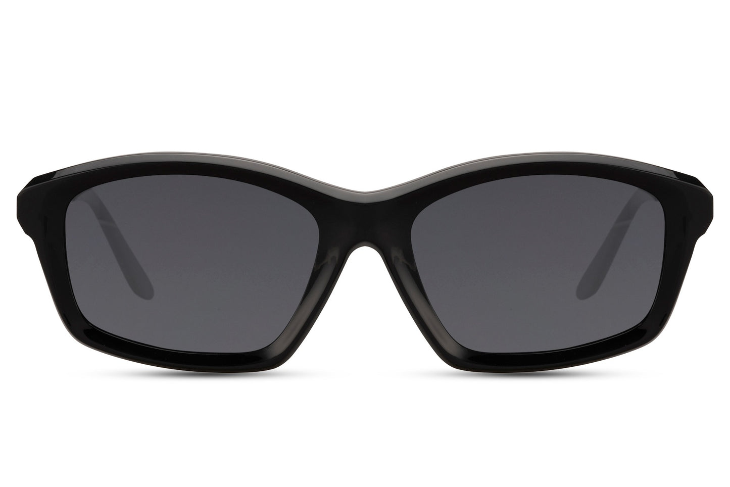 Geometric Black Sports Sunglass