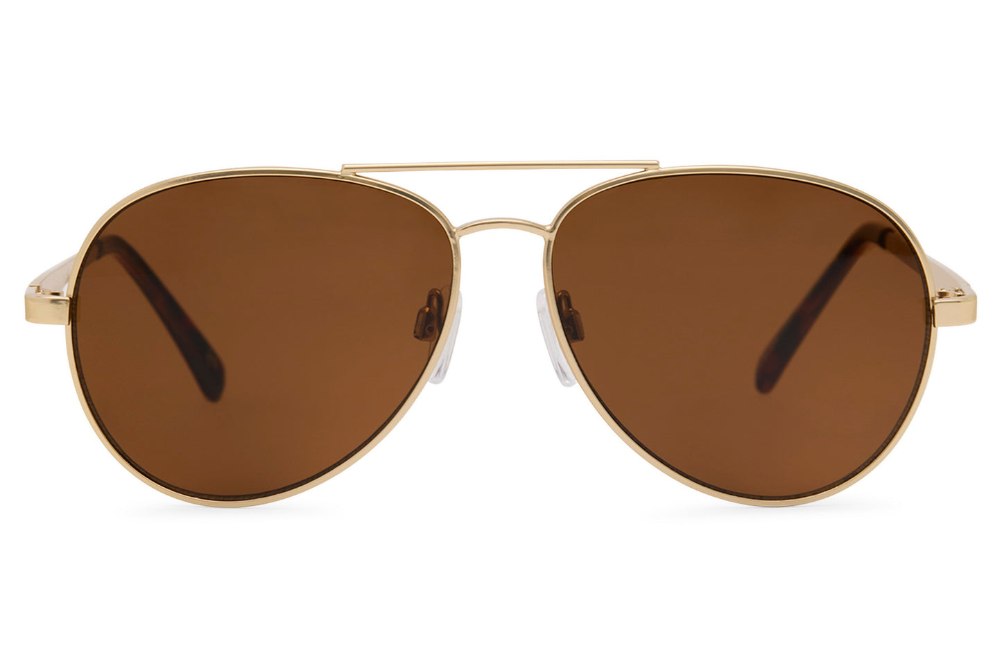 Brown polarised aviator sunglasses designed for driving comfort, helping reduce glare and improve visibility on the road