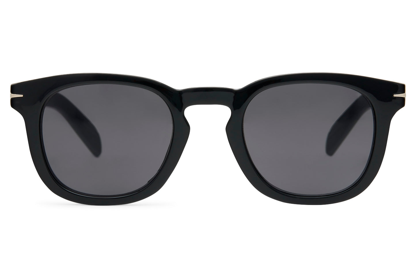 Sustainable square sunglasses for men with lightweight recycled material frame and everyday comfort fit