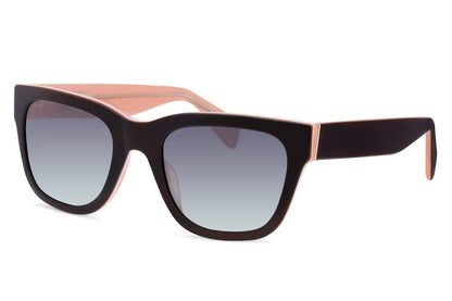 Black & Pink Wayfarer Sunglass