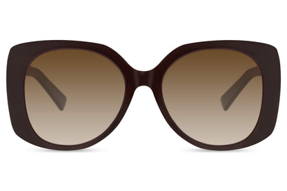 Brown Oversized Sunglass