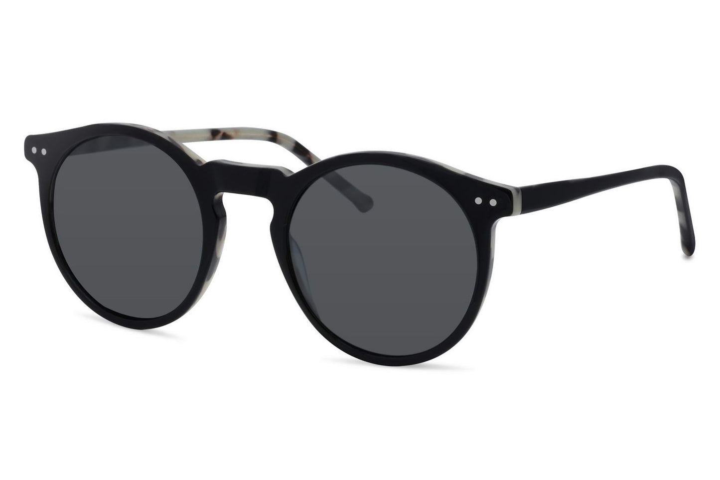 Black Round Sunglass