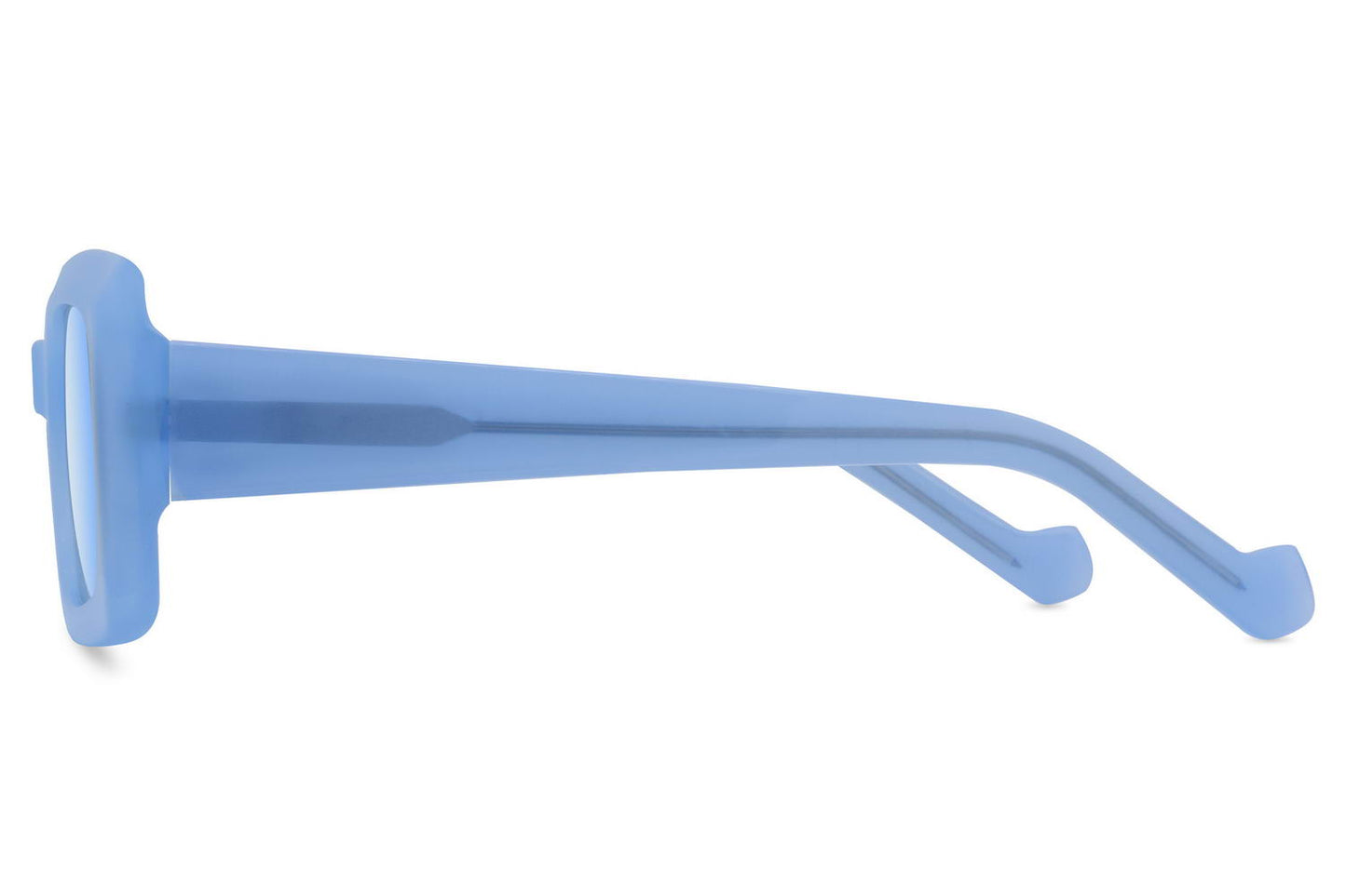 Blue Rectangle Party Sunglass