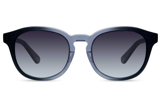 Blue Round Sunglass