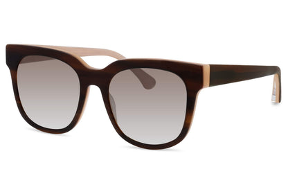 Brown Oversized Sunglass