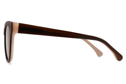 Brown Oversized Sunglass