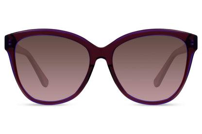 Purple Oversized Sunglass