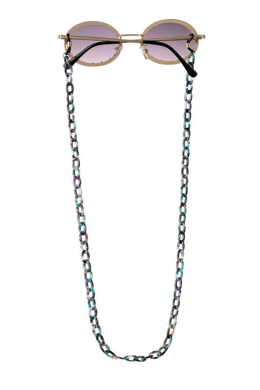 Mulit Colour Sunglass Chain Necklace