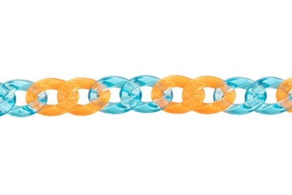 Multi Colour Sunglass Chain Necklace