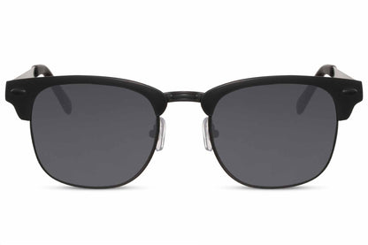 Black Clubmaster Sunglasses