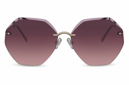 Classic Geometric Oversized Sunglasses