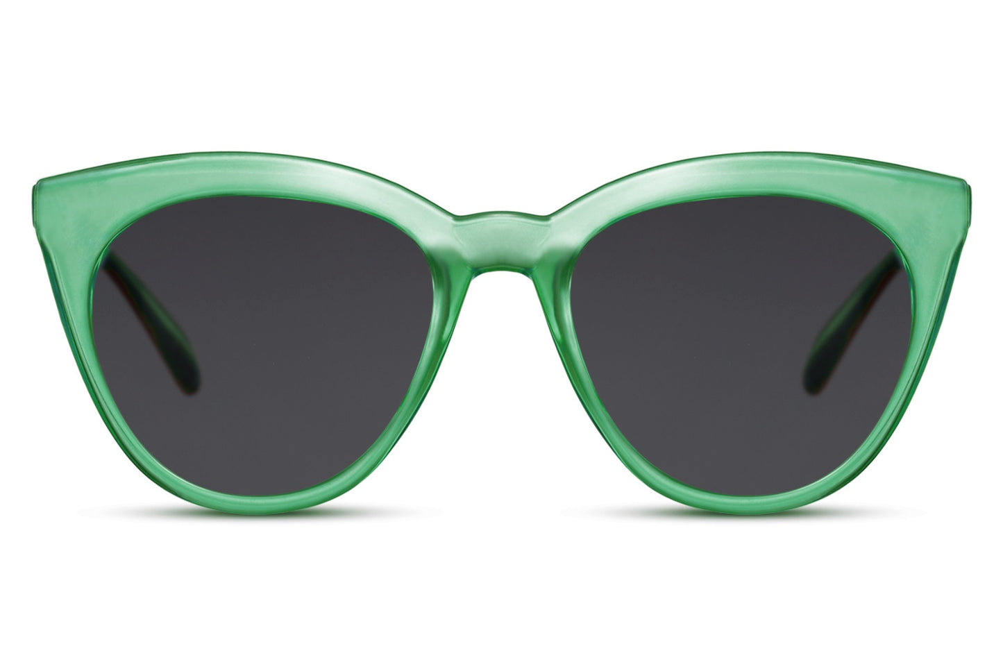 Designer Green Cateye Sunglasses