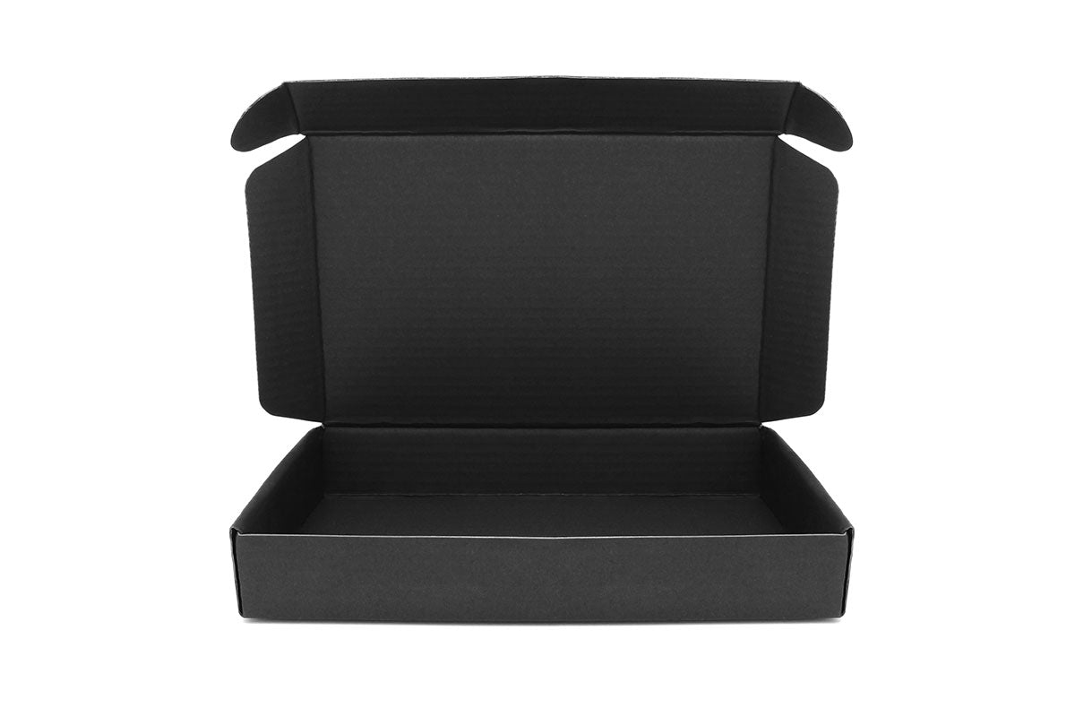 Matt Black Box (fits through mailbox)