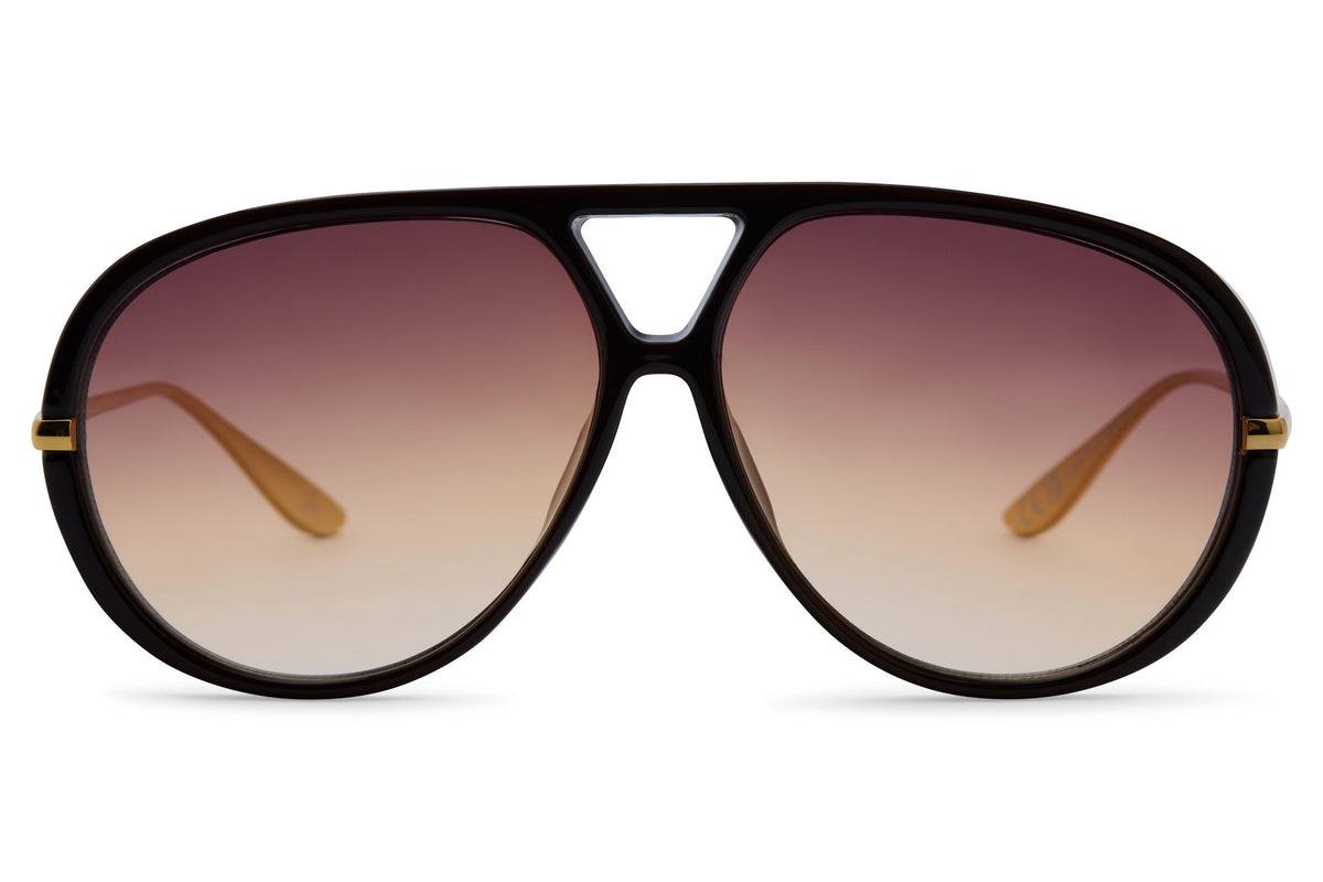 Retro Bold Aviator Sunglasses