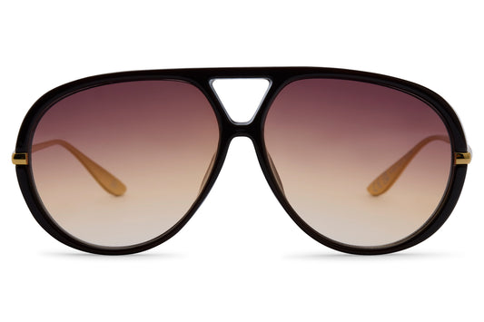 Retro Bold Aviator Sunglasses