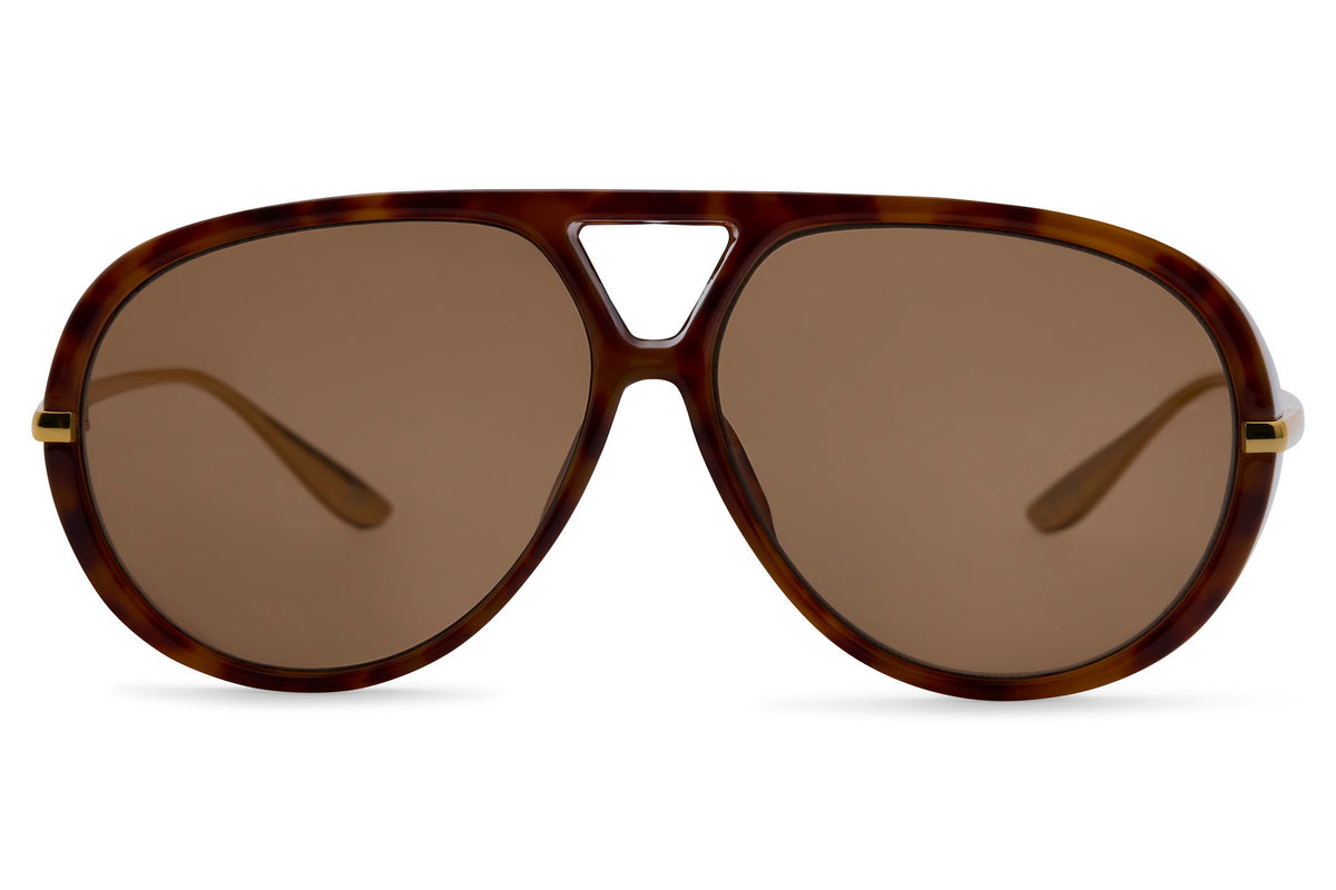 Retro Bold Aviator Sunglasses