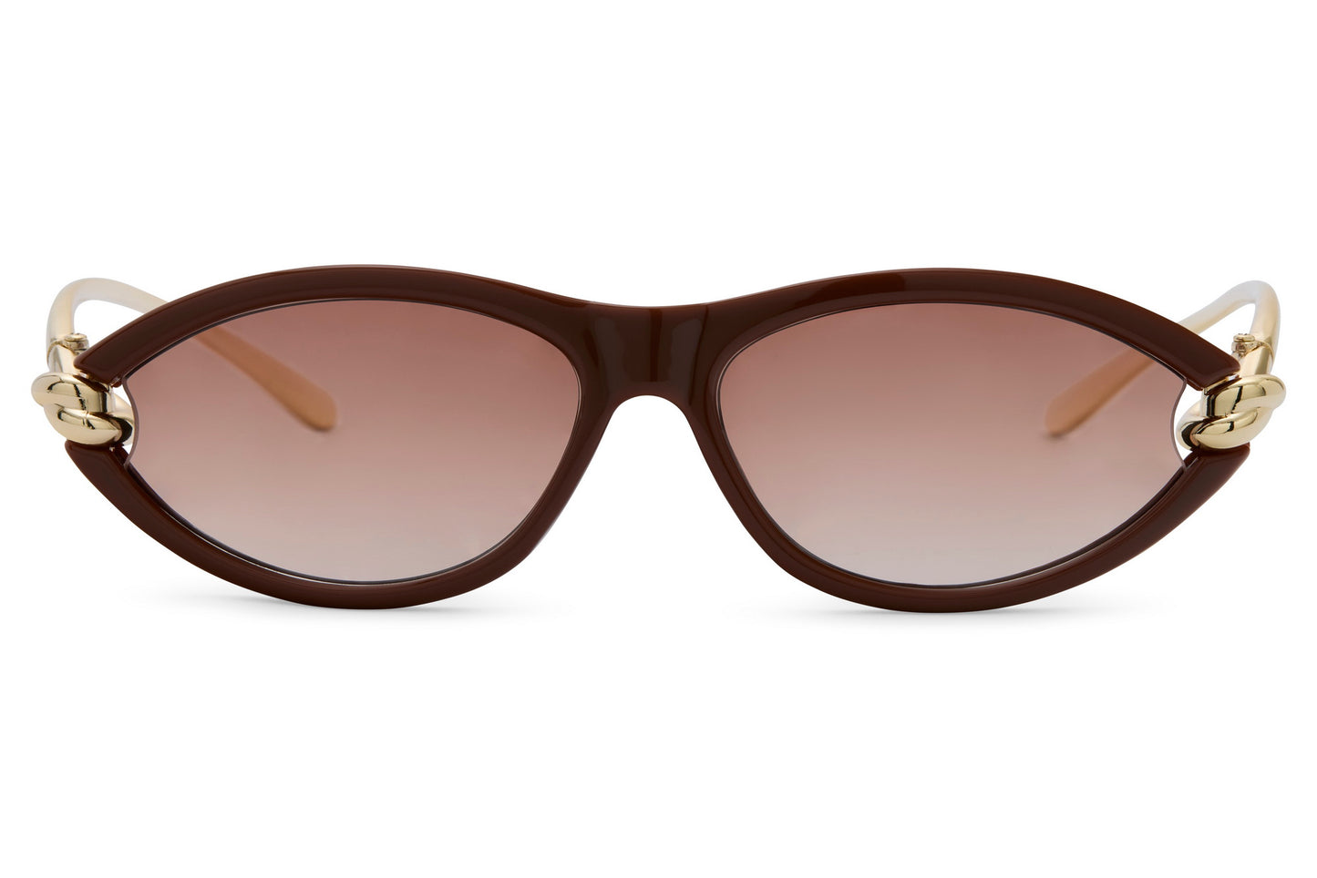 Vintage Oval Noir Sunglasses