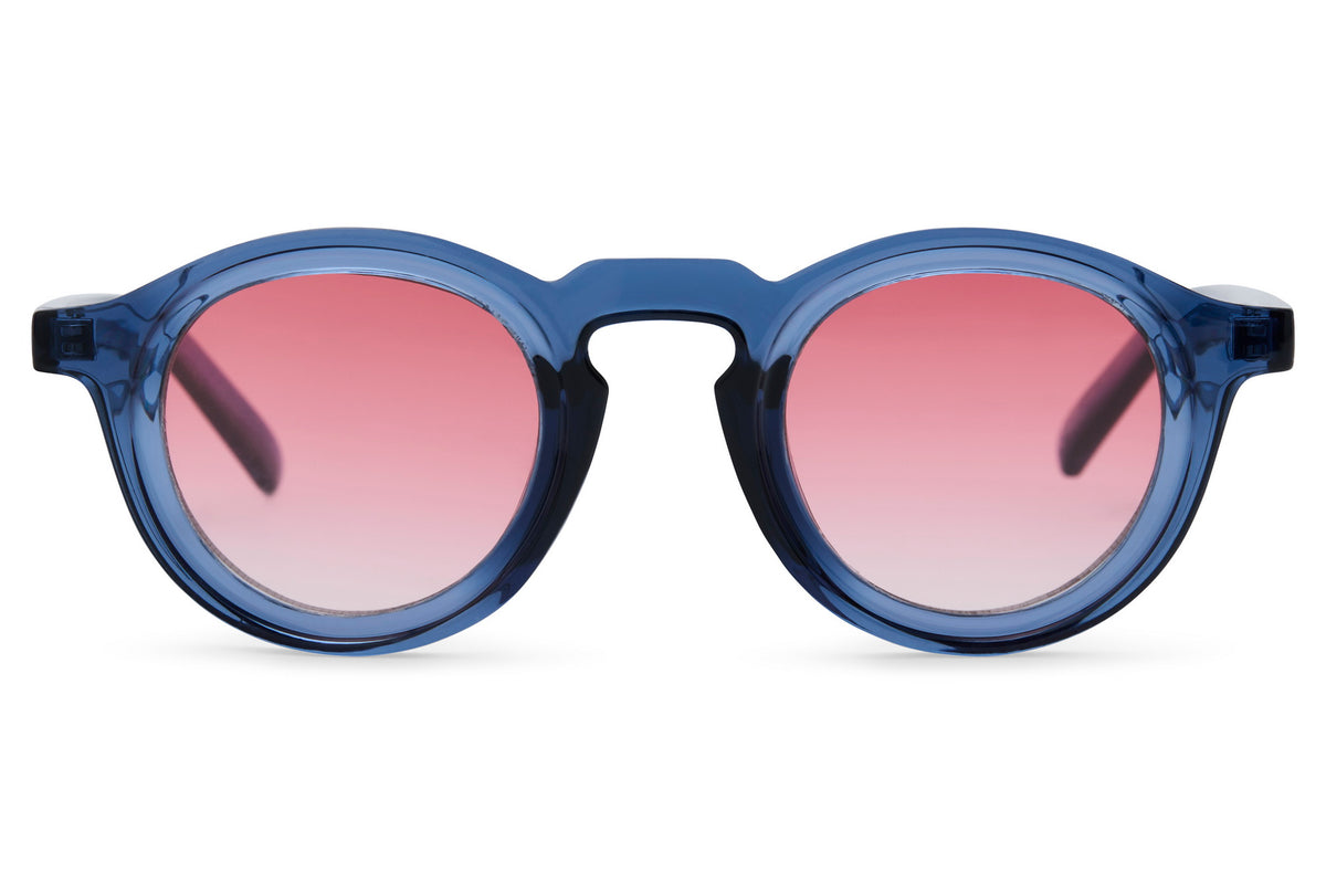 Eco Chunky Tinted Round Sunglasses